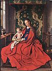 Madonna with the Child Reading by Jan van Eyck